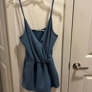 Size: xs blue romper